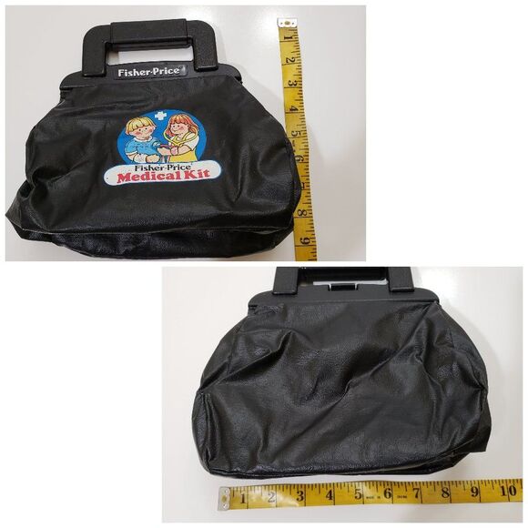 Vintage 1987 Fisher-Price Medical Kit Toy Set - Picture 9 of 16